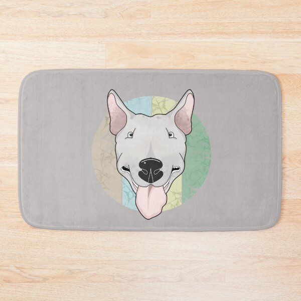 Item preview, happy Bull Terrier designed and sold by hemp3x.