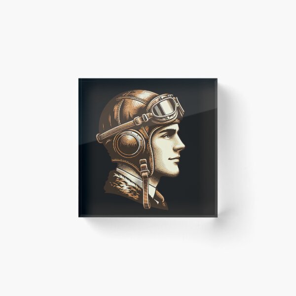 Item preview, Golden Era Aviator: A Pilot's Profile designed and sold by artwaves.