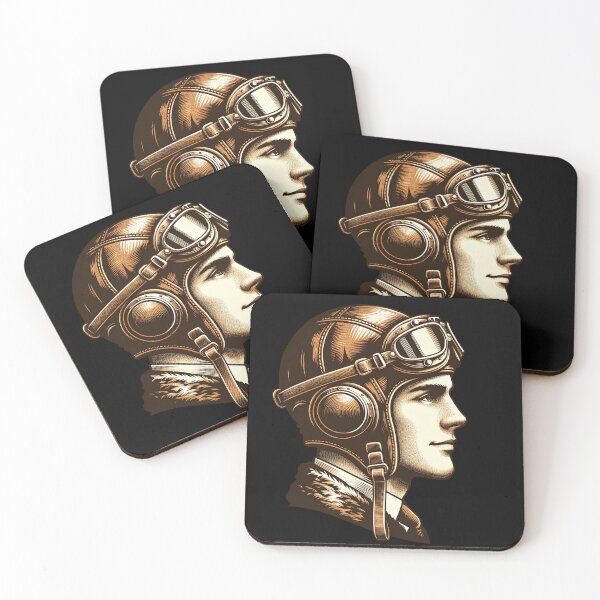Item preview, Golden Era Aviator: A Pilot's Profile designed and sold by artwaves.