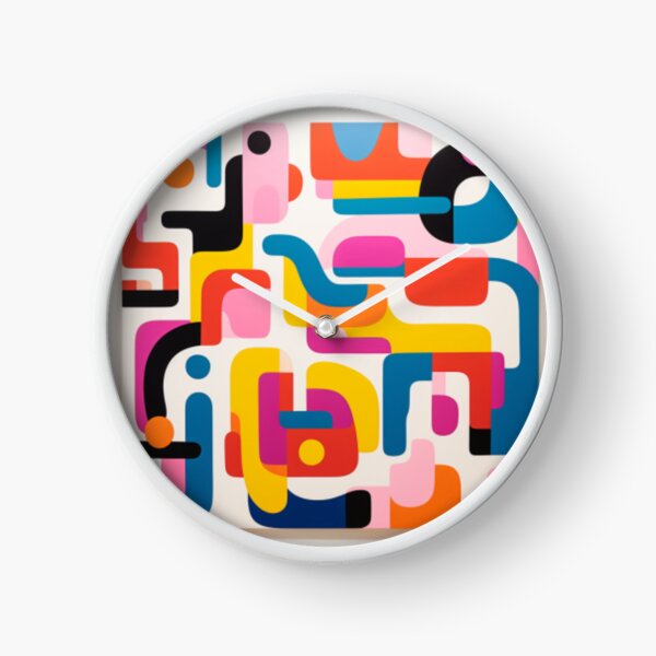 Item preview, Stephen Ormandy Inspired Pop culture Bold Colourful Eccentric Grafitti like Abstract Art. designed and sold by NortonArt.