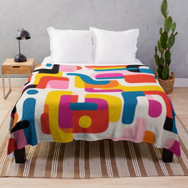 Item preview, Stephen Ormandy Inspired Pop culture Bold Colourful Eccentric Grafitti like Abstract Art. designed and sold by NortonArt.