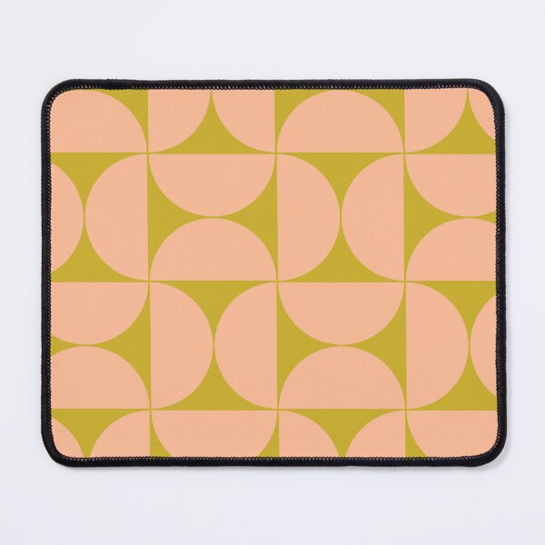 Item preview, Mid-Century Modern Pattern No.59 - Mango Mint and Peach Fuzz designed and sold by Zoltan Ratko.