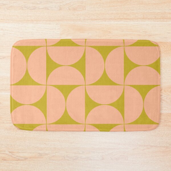 Item preview, Mid-Century Modern Pattern No.59 - Mango Mint and Peach Fuzz designed and sold by Zoltan Ratko.