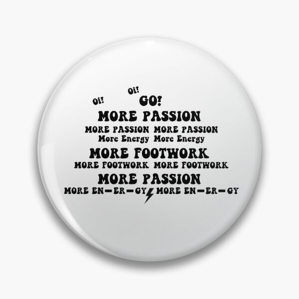 Item preview, More Passion More Energy More Footwork designed and sold by vibeytrendy.