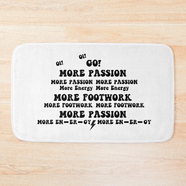 Item preview, More Passion More Energy More Footwork designed and sold by vibeytrendy.