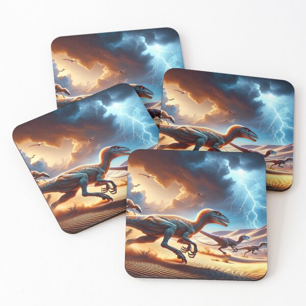 Item preview, Jurassic Velociraptor designed and sold by RobertMartinArt.
