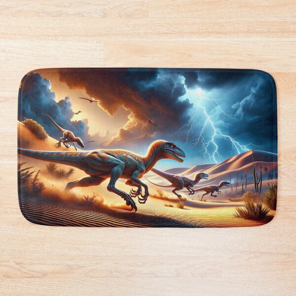 Item preview, Jurassic Velociraptor designed and sold by RobertMartinArt.