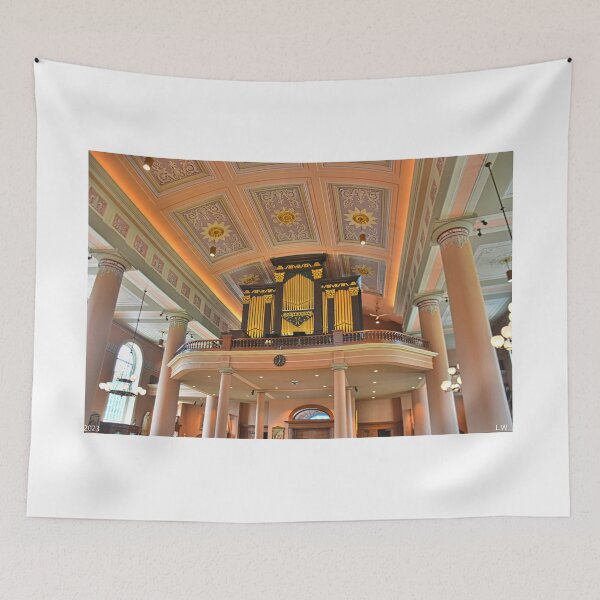 Item preview, The Basilica Of St. Louis Golden Pipes designed and sold by LisaWootenPhoto.