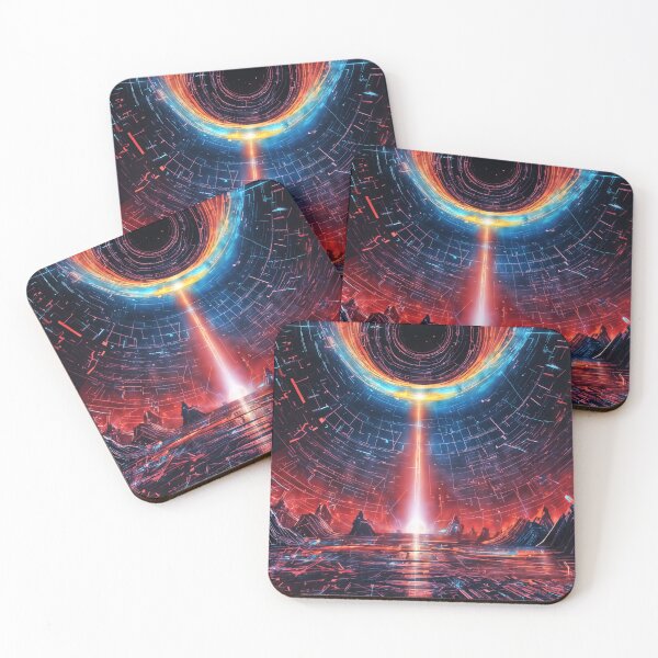 Item preview, Neon Gateway Red Shift designed and sold by Xerezia.