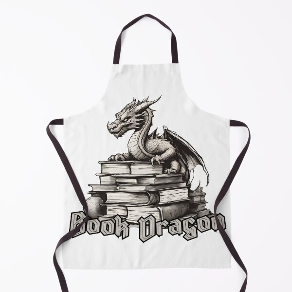 Item preview, Book Dragon - For Avid Readers and Book Hoarders designed and sold by Brewed Beginnings - Coffee. Books. Art..