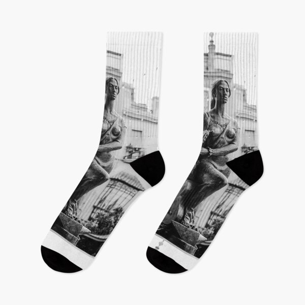 Item preview, Triana Flamenco Statue Seville Vertical bw designed and sold by eddiebarronshop.
