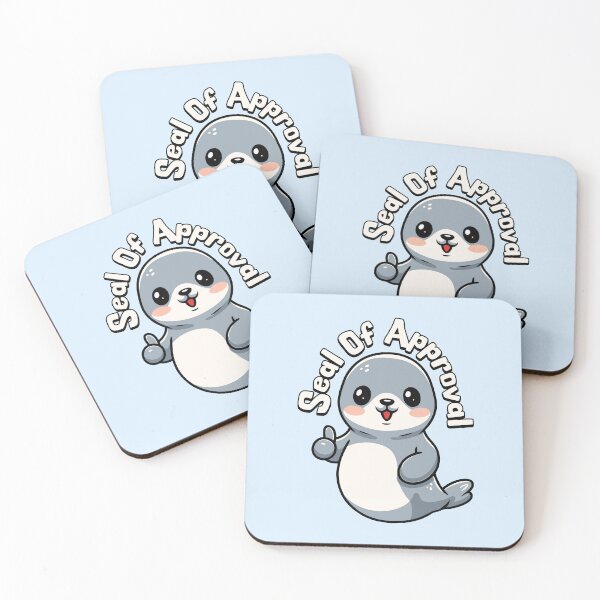 Item preview, Seal Of Approval! Cute Seal Pun designed and sold by PMCreative.