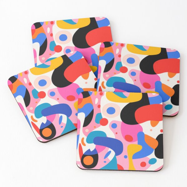 Item preview, Stephen Ormandy Inspired Pop culture Bold Colourful Eccentric Grafitti like Abstract Art. designed and sold by NortonArt.