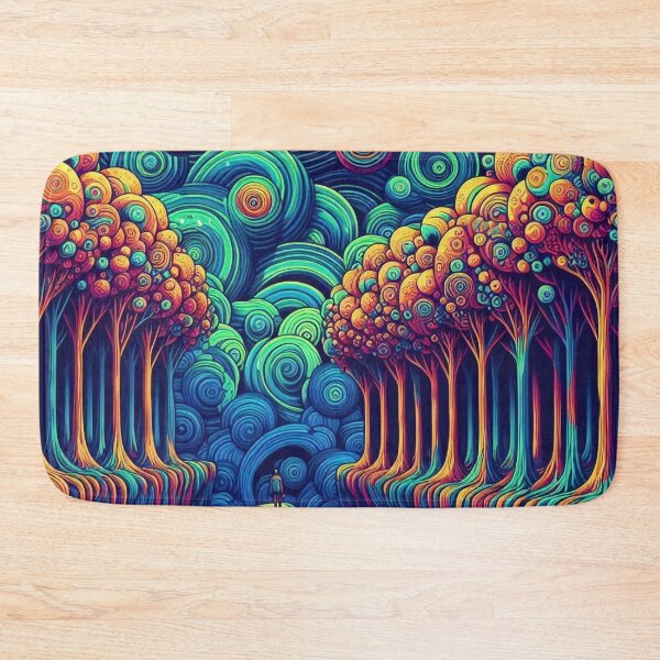 Item preview, A Trippy Forest Odyssey designed and sold by WhimsyRealm.