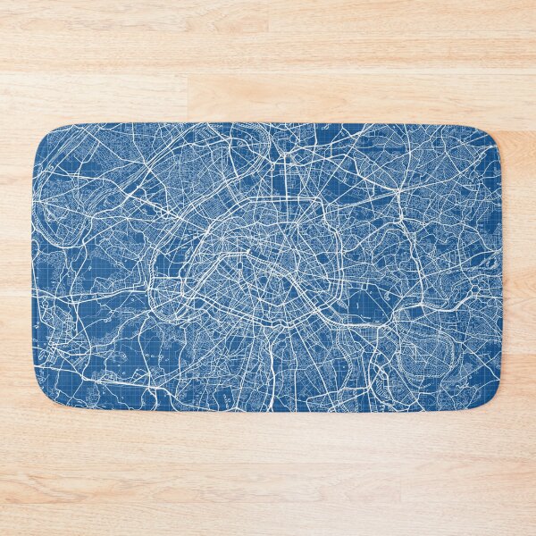Item preview, Paris City Map of France - Blueprint designed and sold by deMAP.