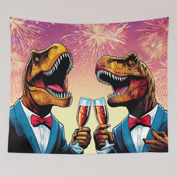 Aperçu de l'œuvre Célébration du T-Rex créée et vendue par TrexAmbassador.