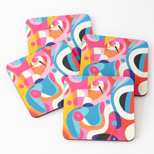 Item preview, Stephen Ormandy Inspired Pop culture Bold Colourful Eccentric Grafitti like Abstract Art. designed and sold by NortonArt.