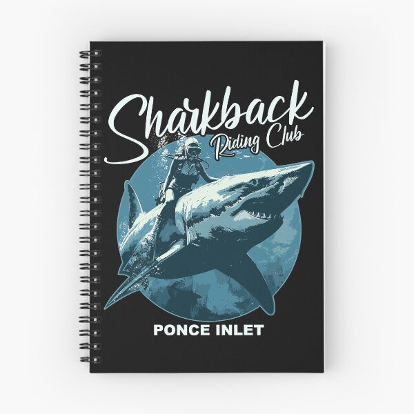 Item preview, Sharkback Riding Ponce Inlet Florida Funny Shark designed and sold by Bunkis1st.
