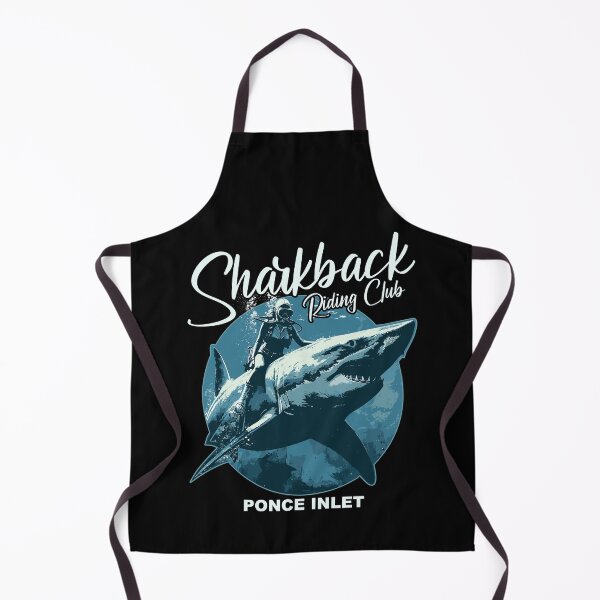 Item preview, Sharkback Riding Ponce Inlet Florida Funny Shark designed and sold by Bunkis1st.