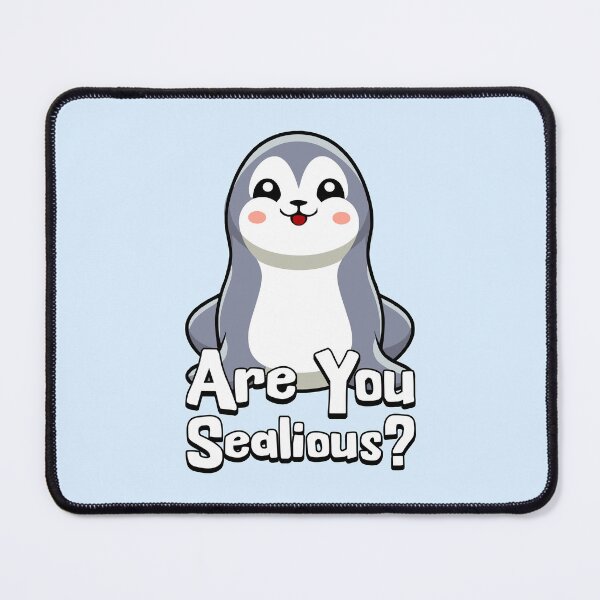 Item preview, Are You Sealious! Cute Seal Pun designed and sold by PMCreative.