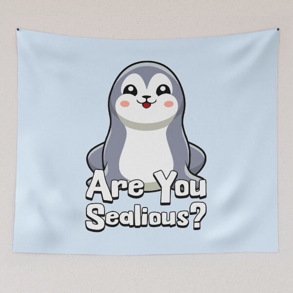 Item preview, Are You Sealious! Cute Seal Pun designed and sold by PMCreative.