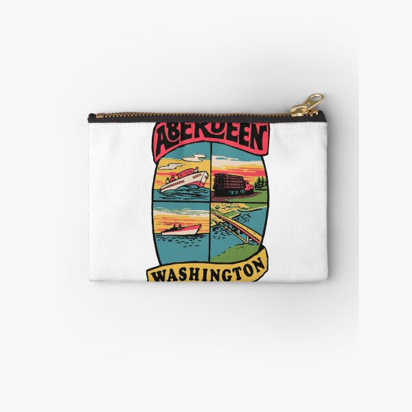 Item preview, Vintage Style Aberdeen Washington designed and sold by Decal Mania.
