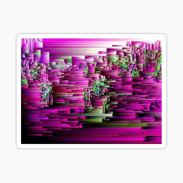 Item preview, Glitchtastic - Abstract Pixel Art designed and sold by Jennifer Walsh Design.