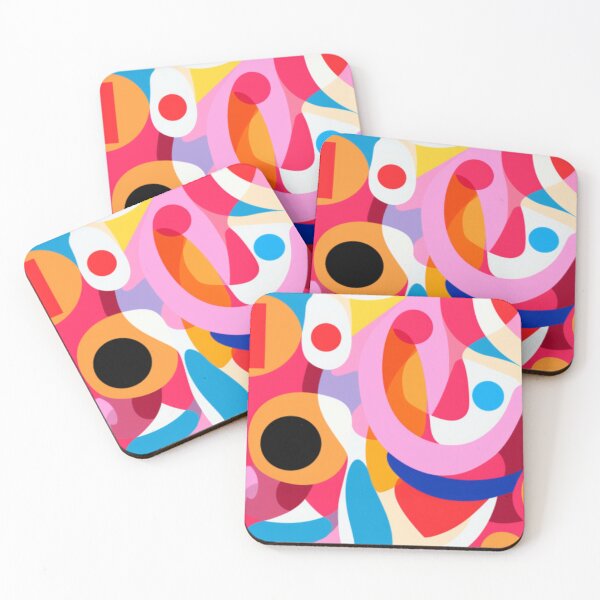 Item preview, Stephen Ormandy Inspired Pop culture Bold Colourful Eccentric Grafitti like Abstract Art. designed and sold by NortonArt.