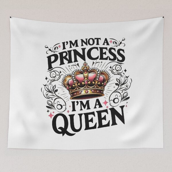 Item preview, Queen Crowned Powerful Woman designed and sold by joyfulcow.