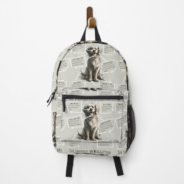 Item preview, Golden Retriever Whimsy: Sir Snuffles the Playful Pup designed and sold by Sir Meow Meow.