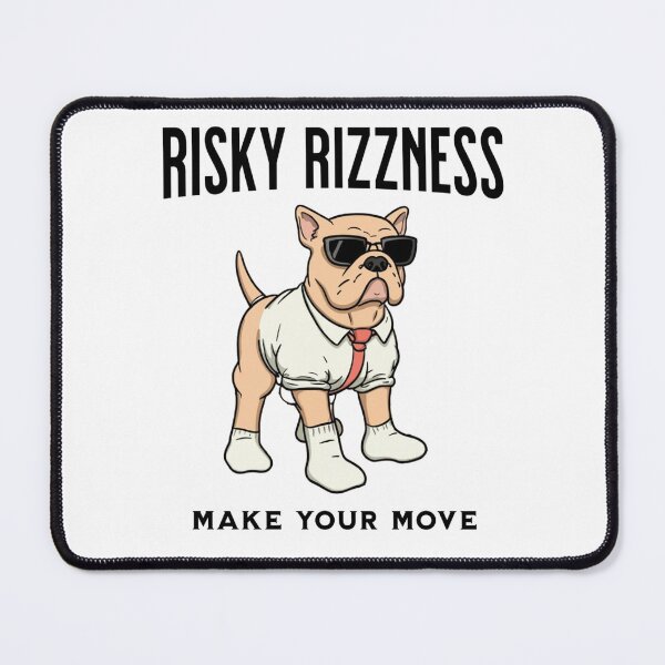Item preview, Risky Rizzness Dog  designed and sold by Ktpier.