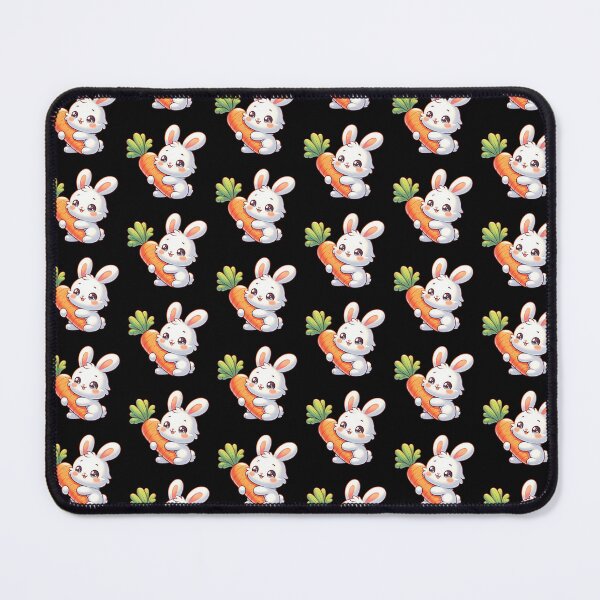 Item preview, Cute Bunny Hugs Big Carrot Lovingly designed and sold by artwaves.