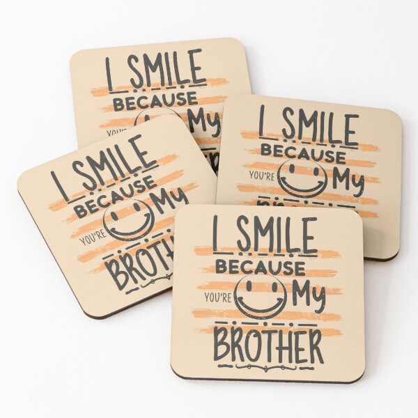Item preview, I Smile Because You're My Brother designed and sold by AniArtPL.
