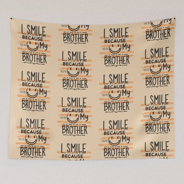 Item preview, I Smile Because You're My Brother designed and sold by AniArtPL.