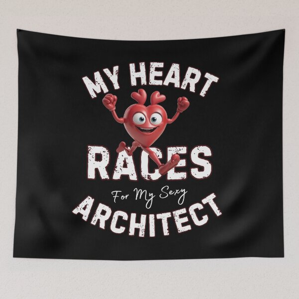 Item preview, My Heart Races - Architect designed and sold by MoonsmileProd.