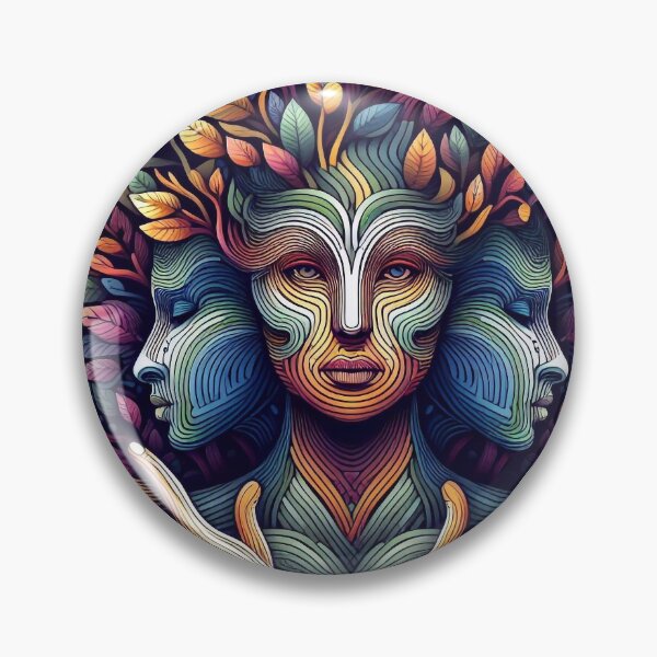 Item preview, Arboreal Woman: Tripy Union with Nature designed and sold by WhimsyRealm.