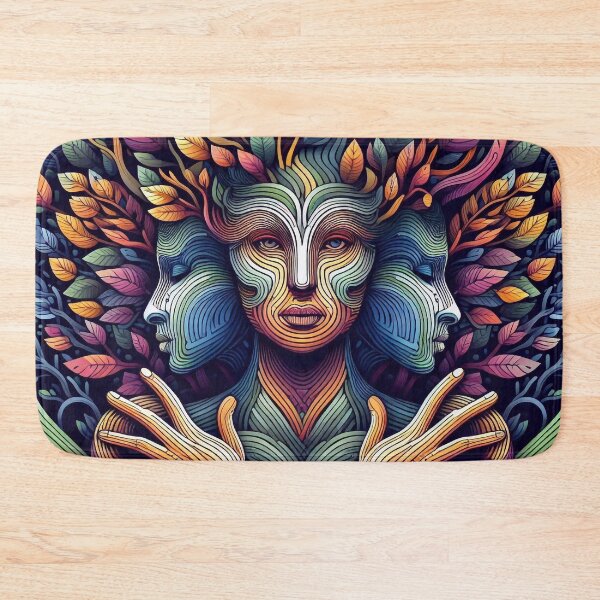 Item preview, Arboreal Woman: Tripy Union with Nature designed and sold by WhimsyRealm.