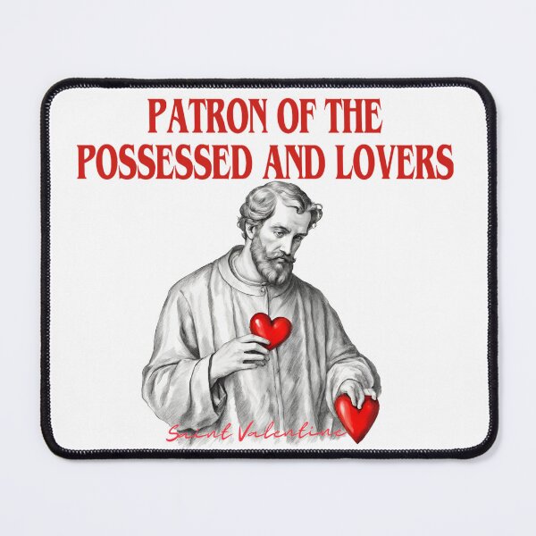 Item preview, Saint Valentine Patron of the possessed and lovers designed and sold by MyCraftForYOU.
