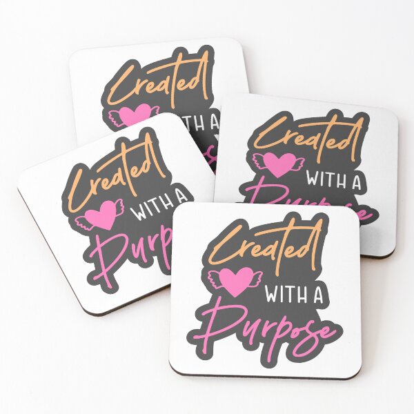 Item preview, Christian verse Created with a Purpose designed and sold by BibleProject.