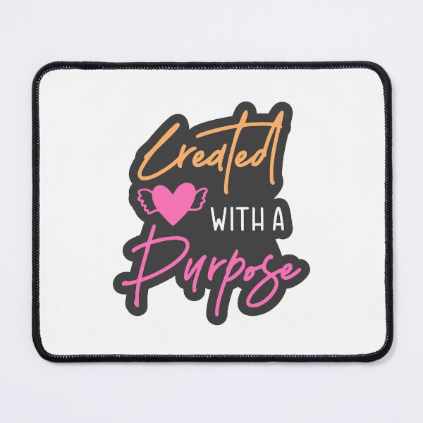 Item preview, Christian verse Created with a Purpose designed and sold by BibleProject.