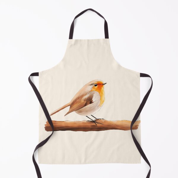 Item preview, Cute little European robin song bird designed and sold by Kat-D-Art.