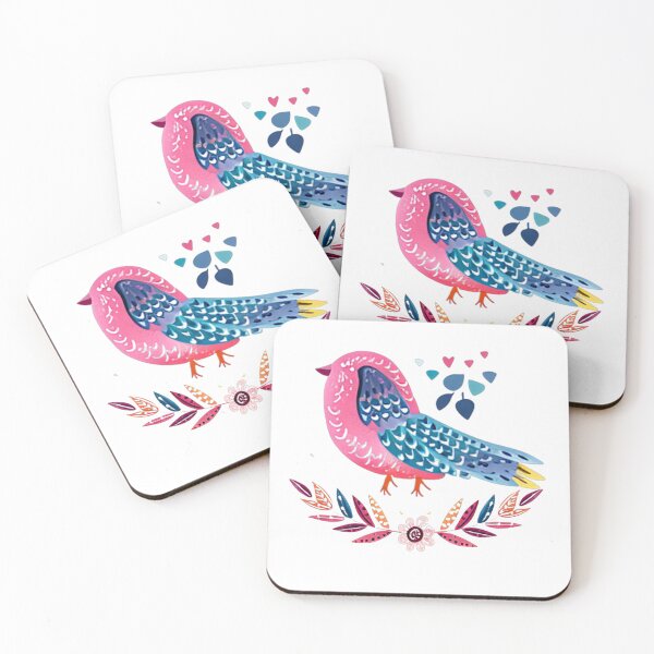 Item preview,  Multicolored Watercolor Bird designed and sold by fluidwatercolor.