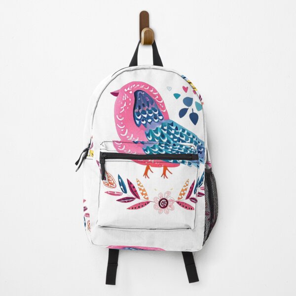 Item preview, Multicolored Watercolor Bird designed and sold by fluidwatercolor.