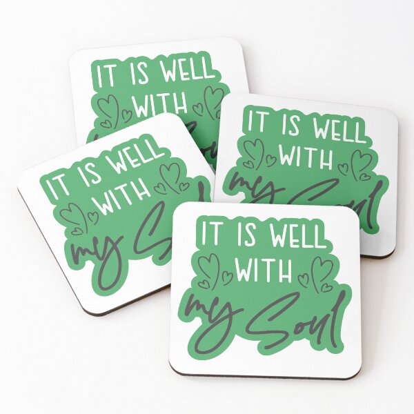 Item preview, Christian verse It is Well with My Soul designed and sold by BibleProject.