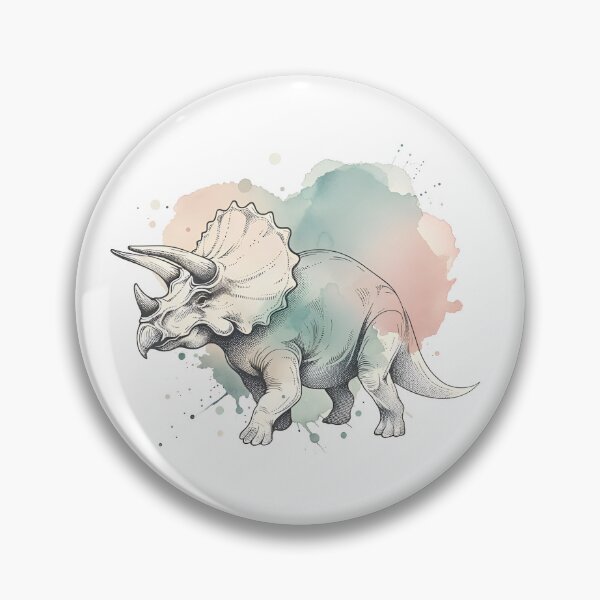 Item preview, Jurassic Triceratops designed and sold by RobertMartinArt.