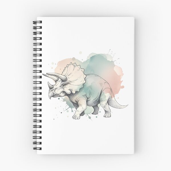 Item preview, Jurassic Triceratops designed and sold by RobertMartinArt.