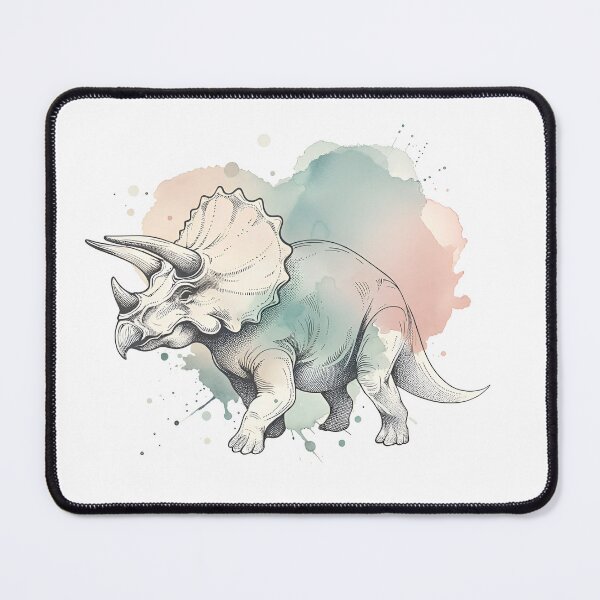 Item preview, Jurassic Triceratops designed and sold by RobertMartinArt.