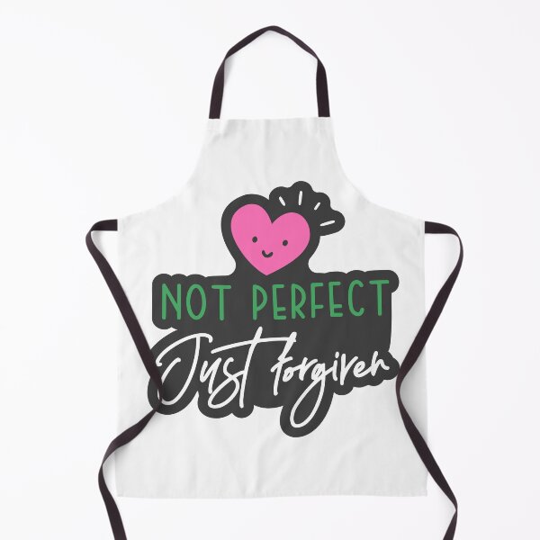 Item preview, Christian verse Not Perfect, Just Forgiven designed and sold by BibleProject.