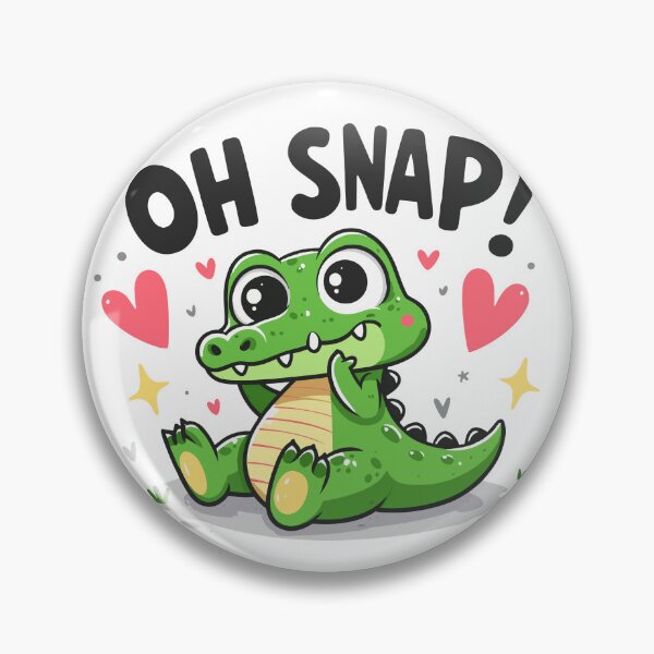 Item preview, Oh Snap! Cute Crocodile . designed and sold by store7azzouzi.