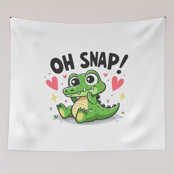 Item preview, Oh Snap! Cute Crocodile . designed and sold by store7azzouzi.